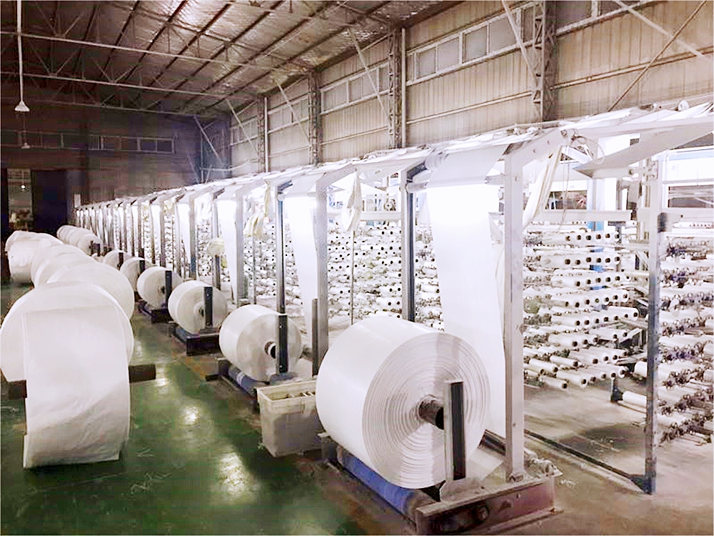 Wanlin Packaging Circular Loom in Production Line