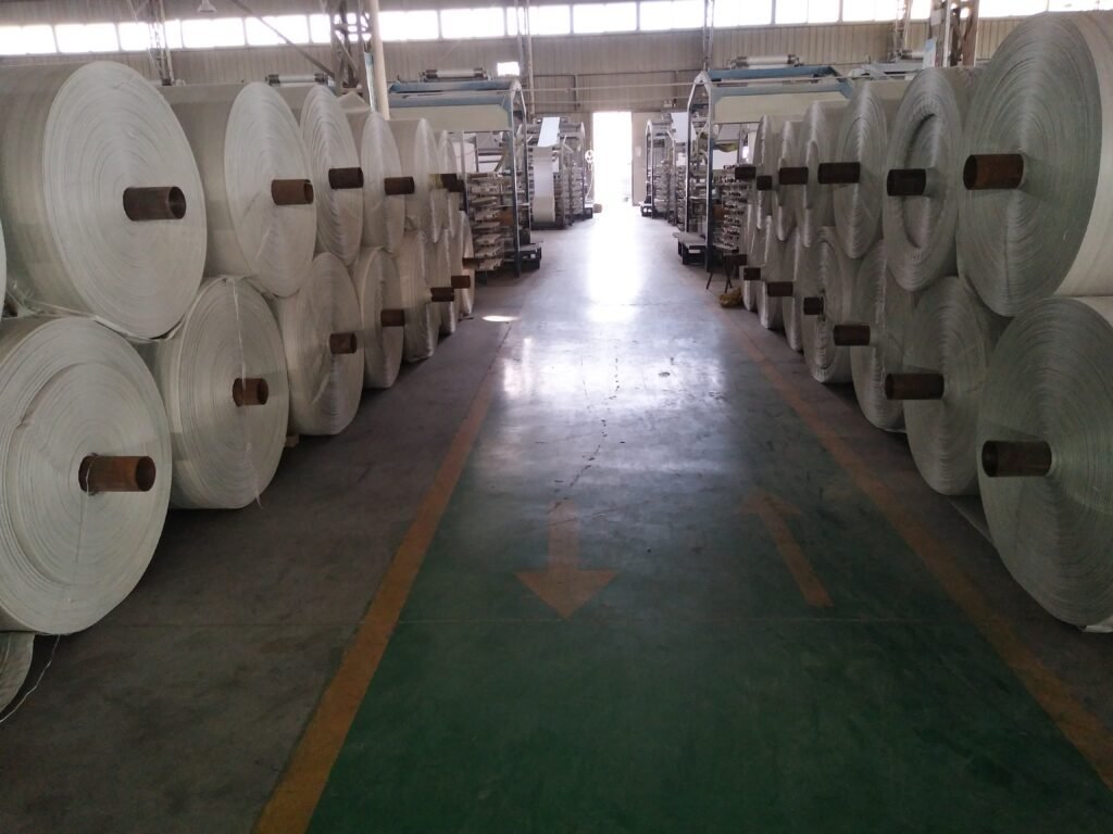 Wanlin Packaging Factory Material Storage Area
