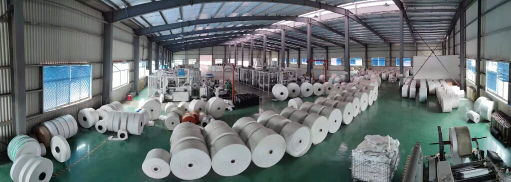 Wanlin Packaging high-efficiency bag making machine in workshop